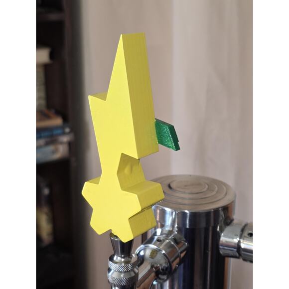 Brawndo The Thirst Mutilator Tap Handle, 3D Printed - Picture 2 of 5